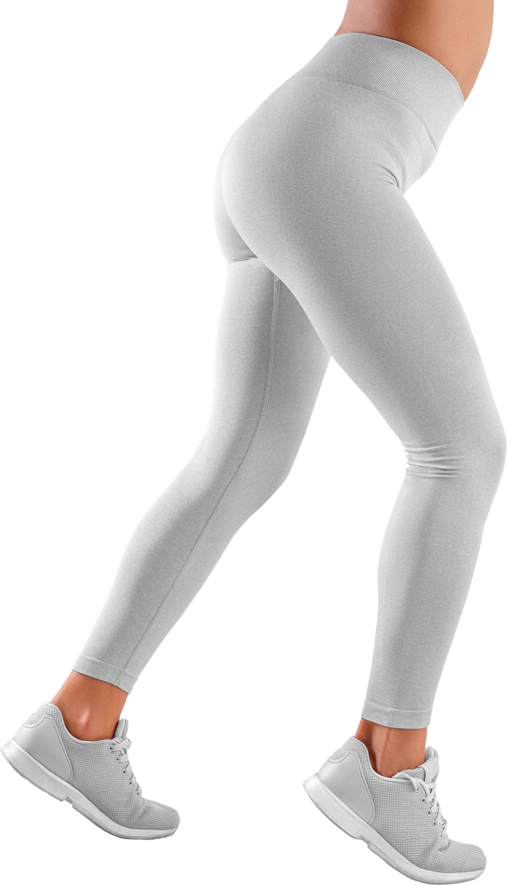 Woman in White Leggings